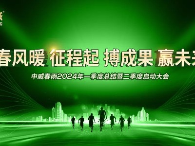 “春風(fēng)暖 征程起 搏成果 贏未來”中威春雨第二季度啟動大會圓滿召開